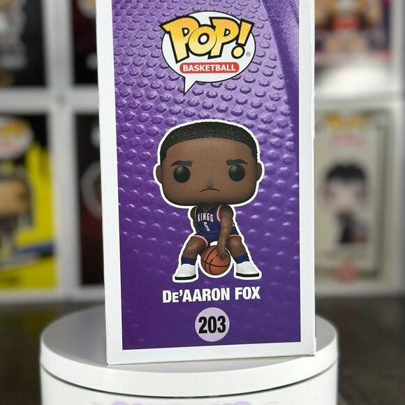 NBA Sacramento Kings De'Aaron Fox (City Edition 2024) Funko Pop! - Picture 4 of 6